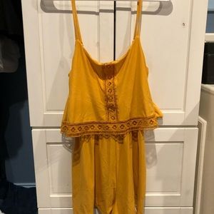 Yellow romper